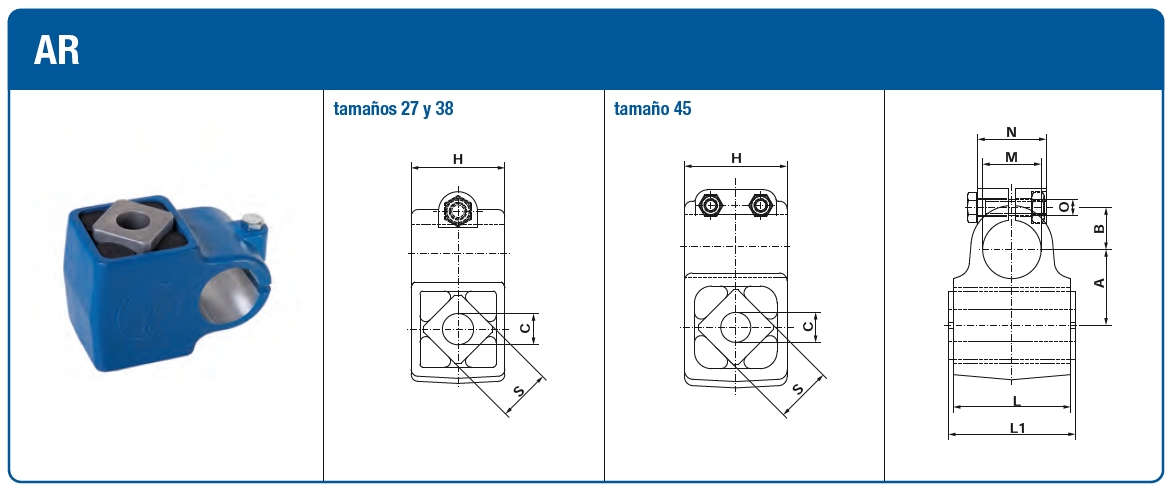 dibujo técnico Oscilante AR