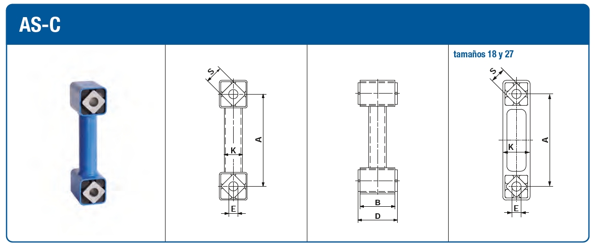 dibujo técnico Oscilante AS-C