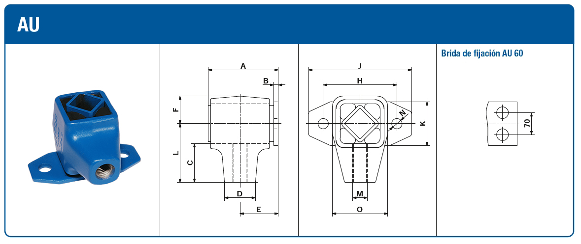 dibujo técnico Oscilante AU