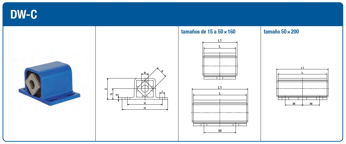 dibujo técnico Unidad DW-C