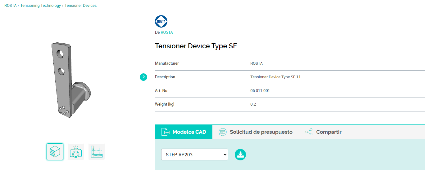 traceparts descargas